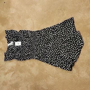 Dry Goods Black + White Small Sleeveless Dress